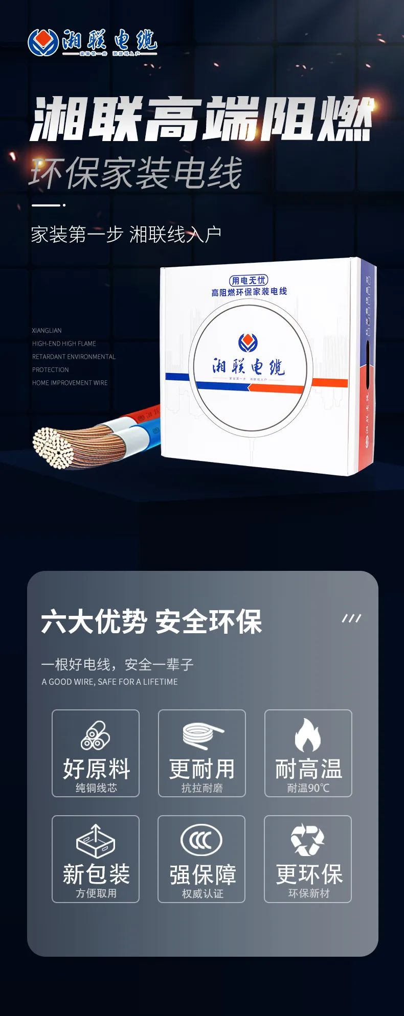 高端新品，雙層防護(hù) 品質(zhì)升級(jí)，安全加倍 #安全用電你我湘聯(lián)